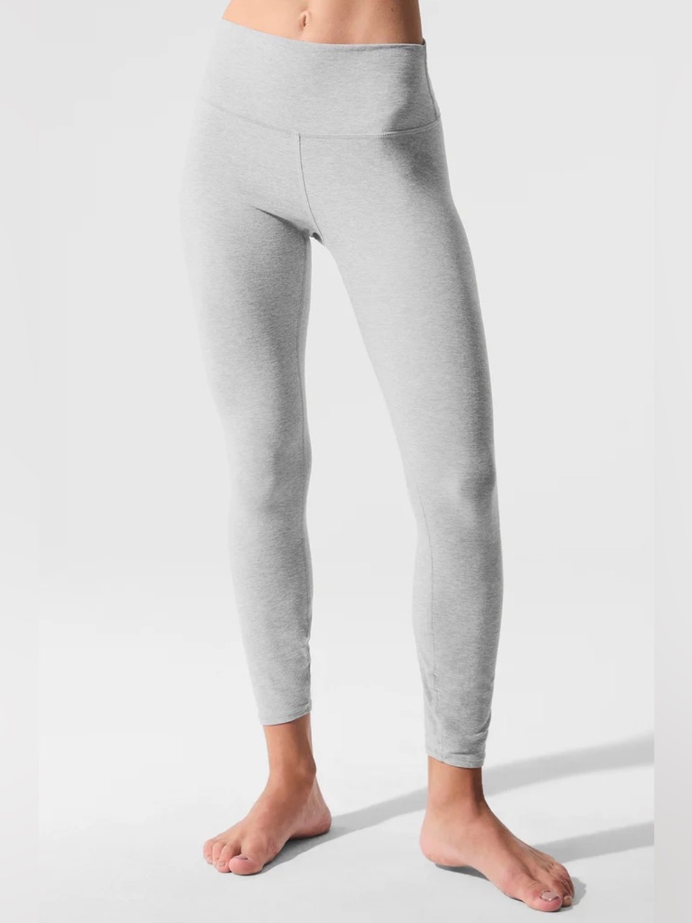 Alo Heather grey High-Waist 7/8 Highlight Legging
